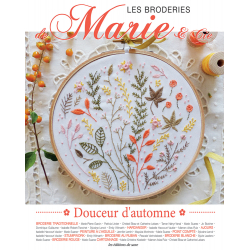 Douceur d'automne Livre Broderie