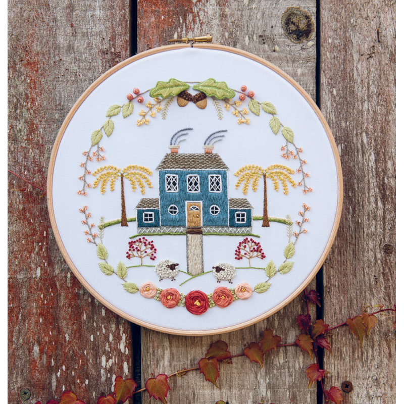 Douceur d'automne Livre Broderie