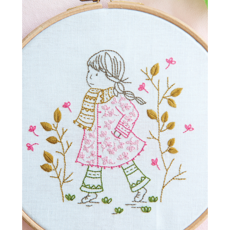 Douceur d'automne Livre Broderie