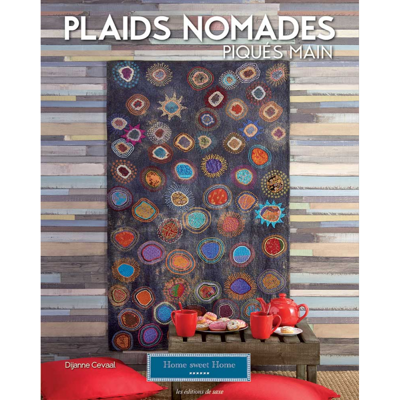 Plaids nomades piqués main Livre Patchwork