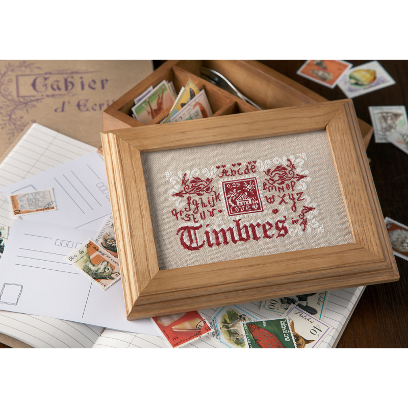 Au fil du temps... Cartonnage et point de croix Livre Broderie