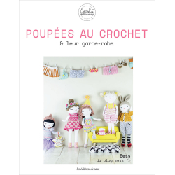 Poupées au crochet & leur garde-robe Livre Crochet