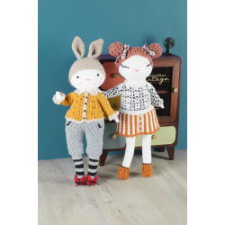 Poupées au crochet & leur garde-robe Livre Crochet
