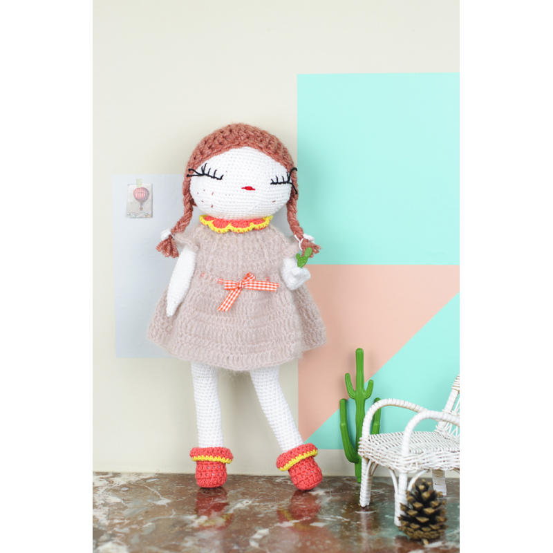 Poupées au crochet & leur garde-robe Livre Crochet