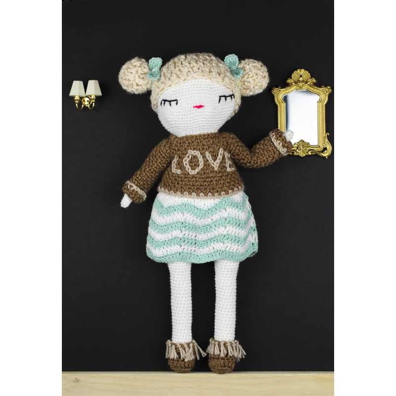Poupées au crochet & leur garde-robe Livre Crochet