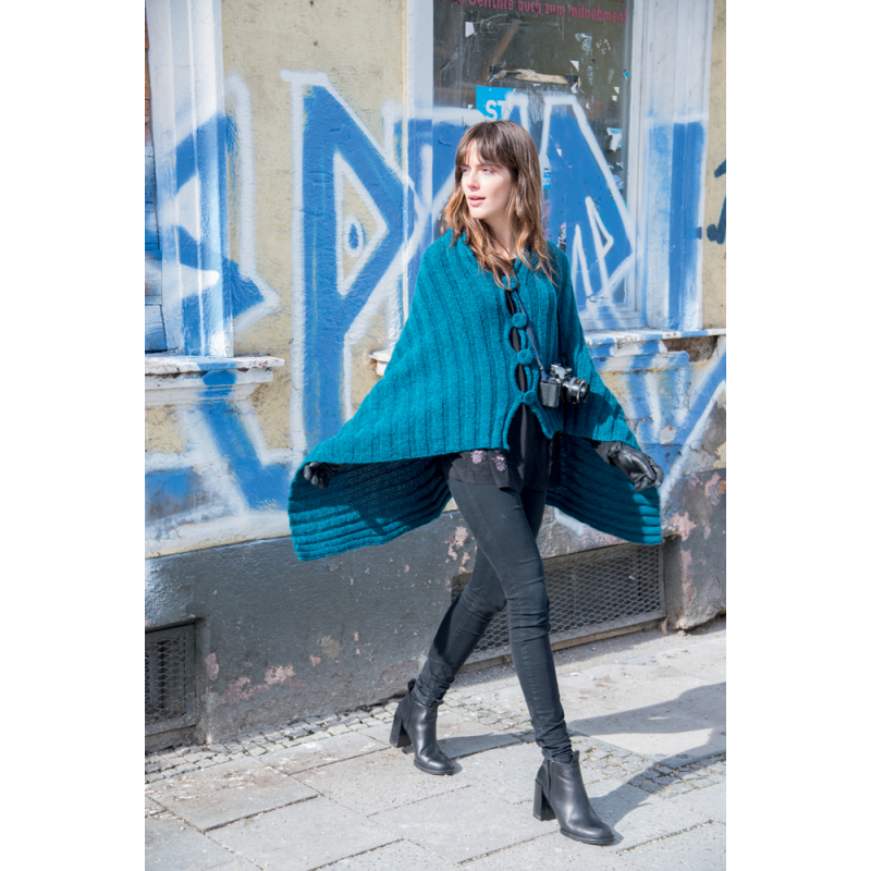 Ponchos & capes au tricot Livre Tricot