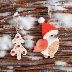 Déco de Noël en bois découpé - DIY | les éditions de saxe