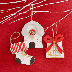 Déco de Noël en bois découpé - DIY | les éditions de saxe