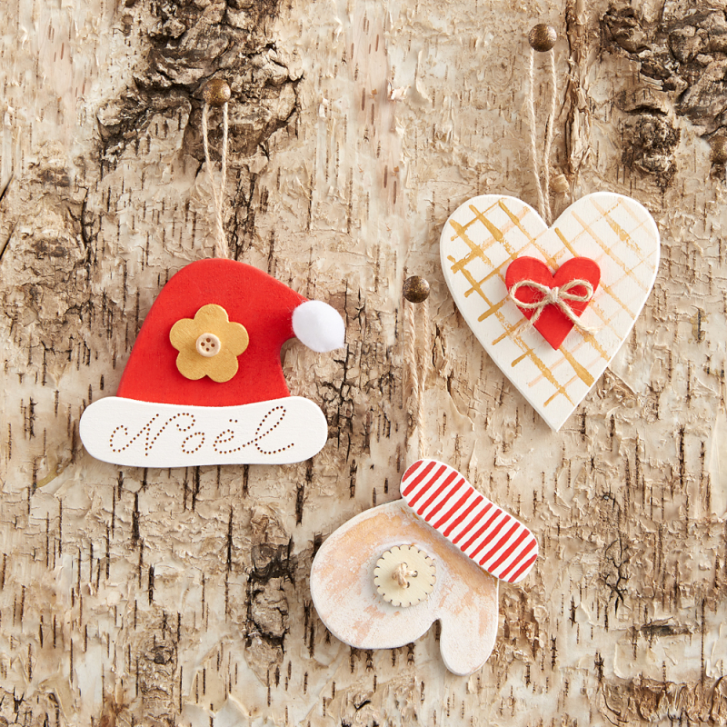 Déco de Noël en bois découpé - DIY | les éditions de saxe
