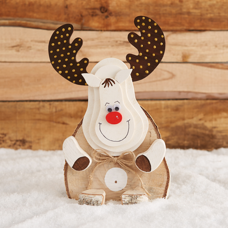 Déco de Noël en bois découpé - DIY | les éditions de saxe