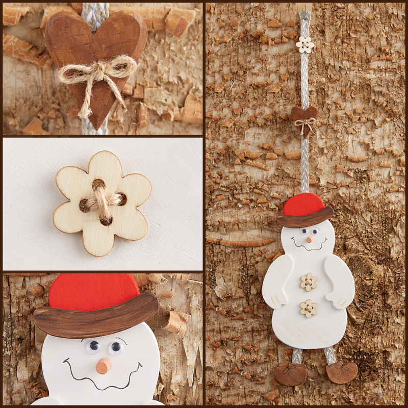 Déco de Noël en bois découpé - DIY | les éditions de saxe