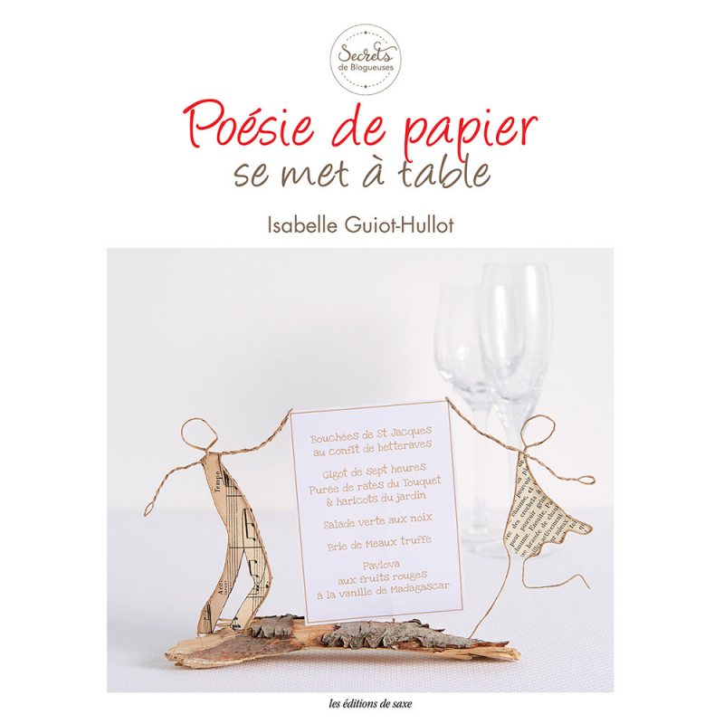 Poésie de papier se met à table  - 1