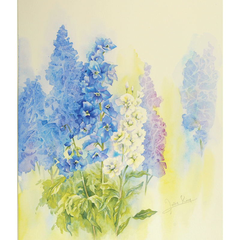 Les fleurs à l'aquarelle Livre Beaux-arts
