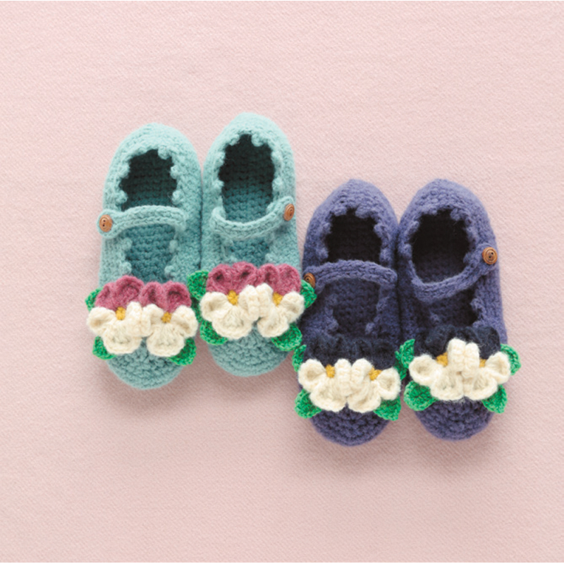 Les chaussons pour petits petons Livre Crochet