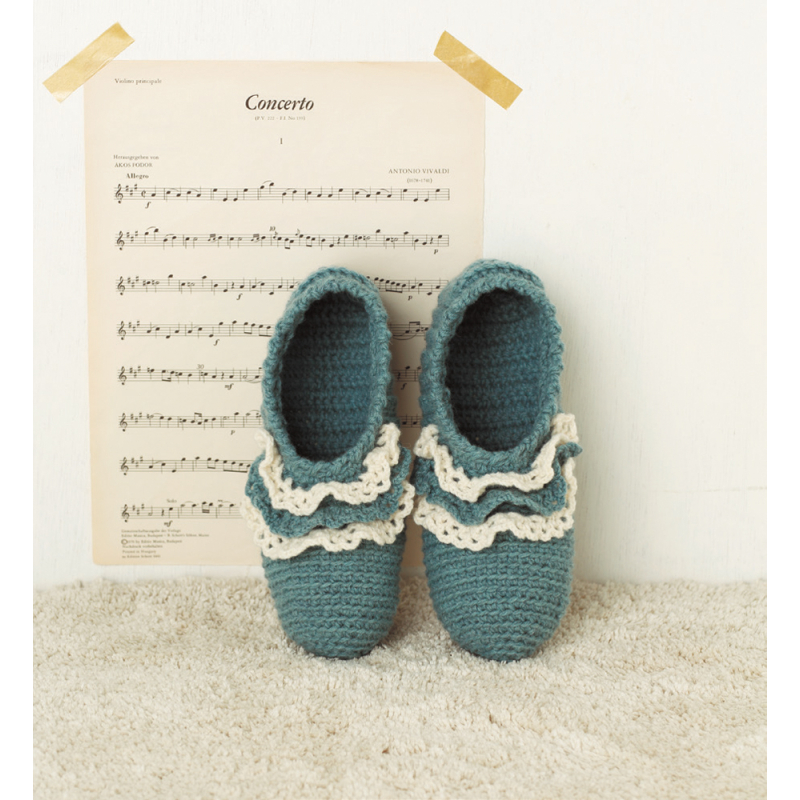 Les chaussons pour petits petons Livre Crochet