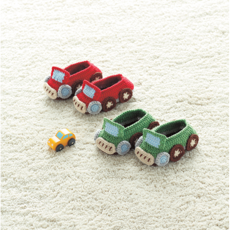 Les chaussons pour petits petons Livre Crochet