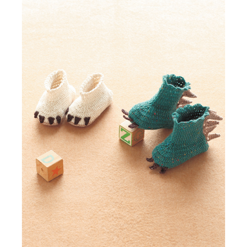 Les chaussons pour petits petons Livre Crochet