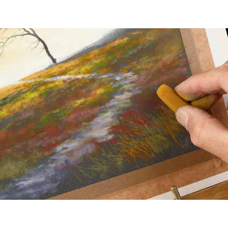 Paysages aux pastels secs Livre Beaux-arts