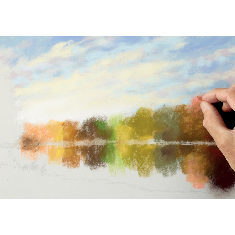 Paysages aux pastels secs Livre Beaux-arts