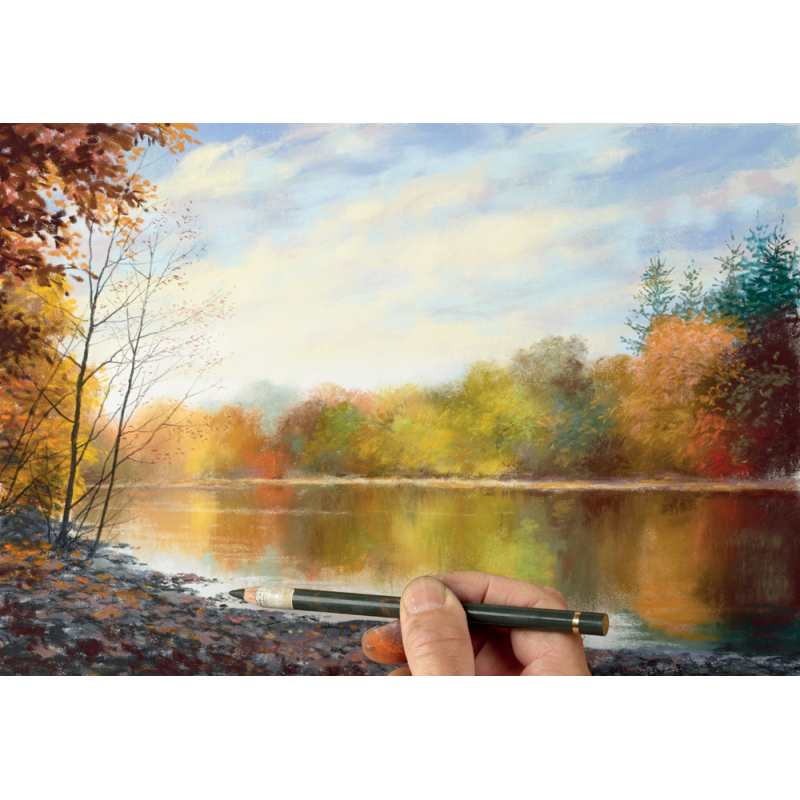 Paysages aux pastels secs Livre Beaux-arts