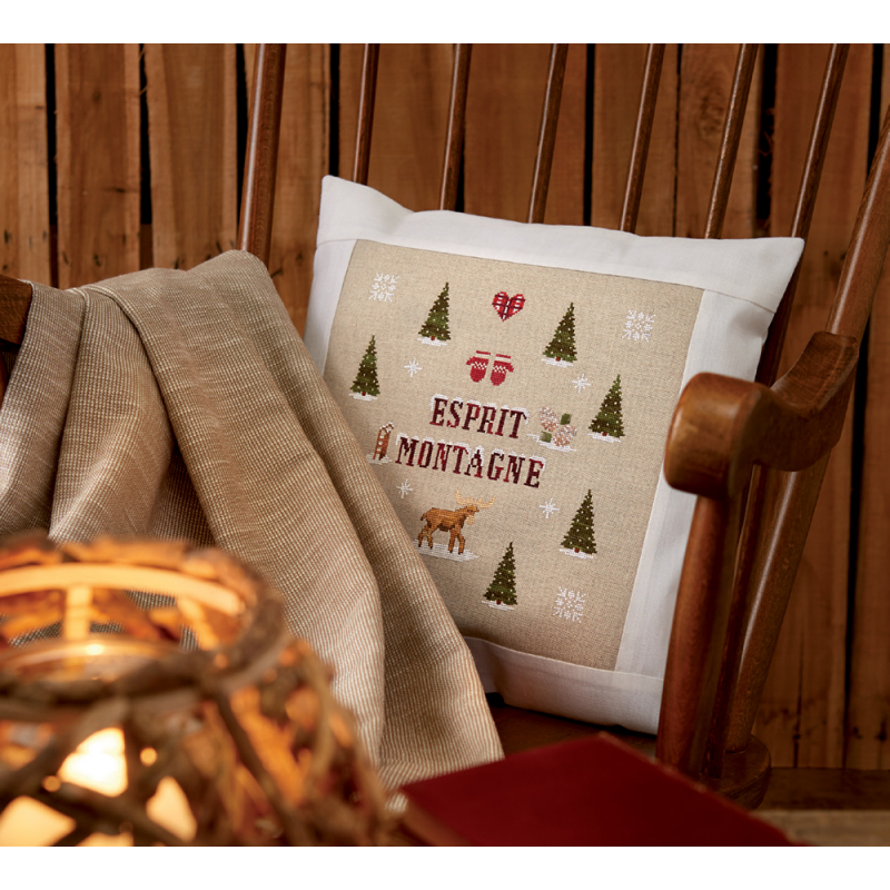 Douce Broderie - Esprit chalet Livre Broderie