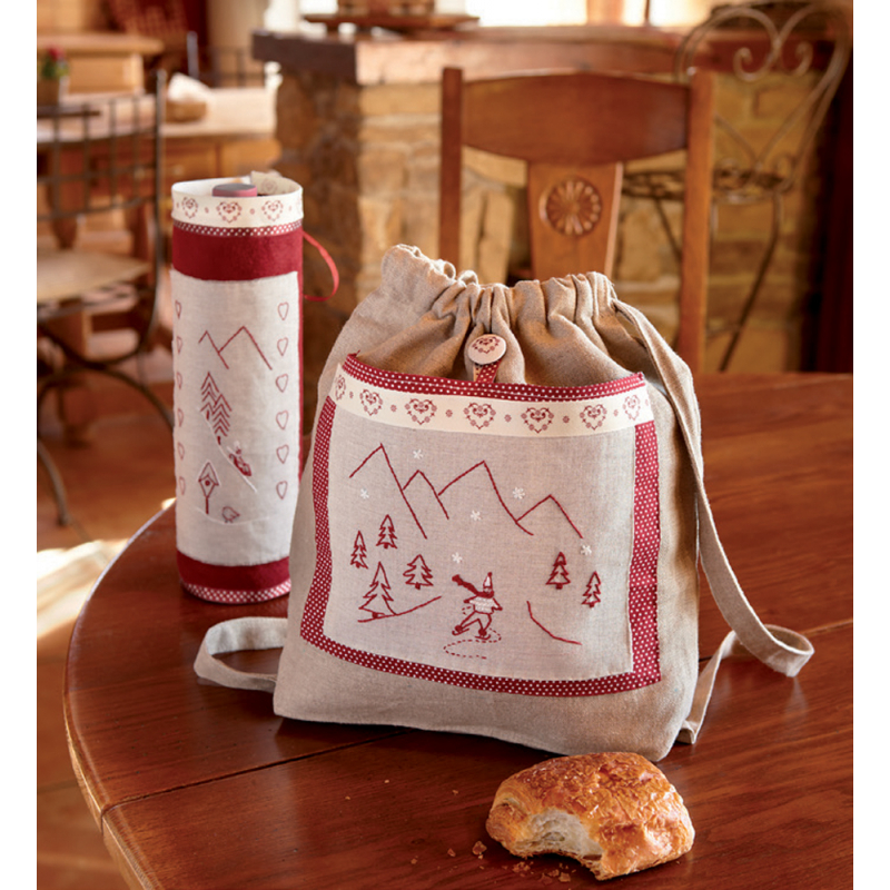 Douce Broderie - Esprit chalet Livre Broderie