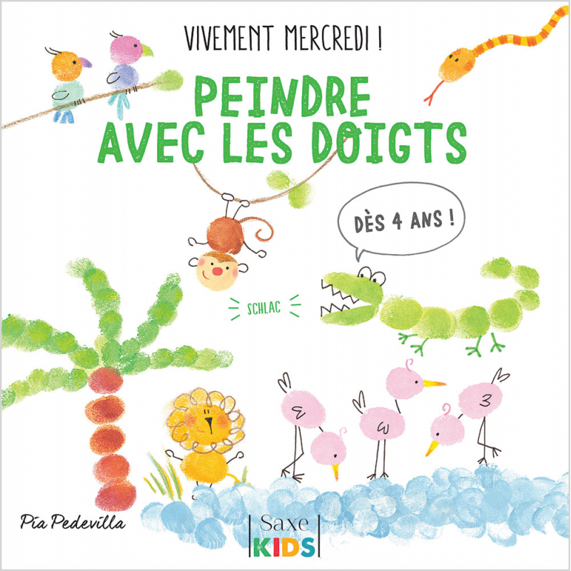 Peindre avec les doigts Livre Loisirs créatifs