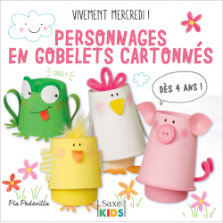 Personnages en gobelets cartonnés  - 1