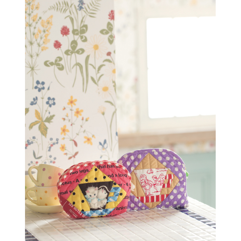 70 pochettes & mini-accessoires utiles Livre Patchwork