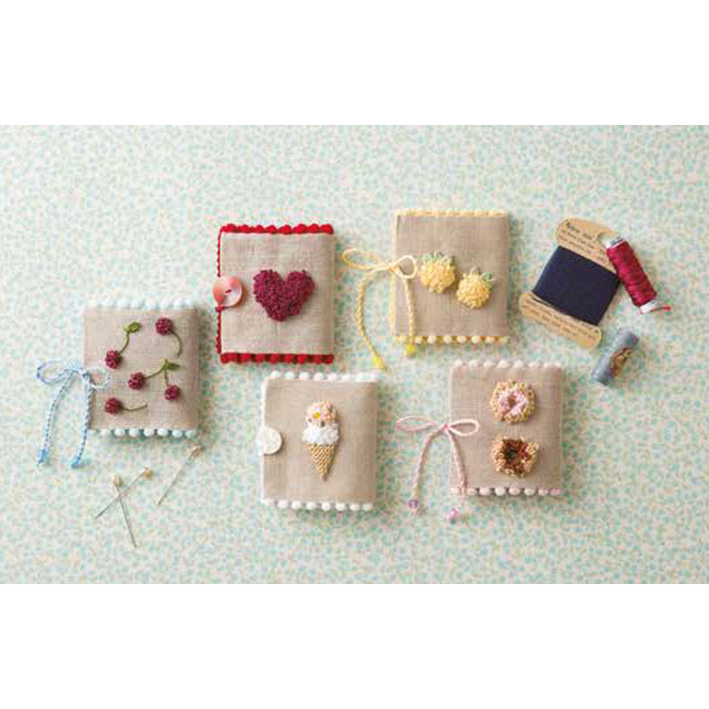 Jolis motifs en stumpwork Livre Broderie
