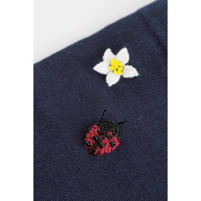 Jolis motifs en stumpwork Livre Broderie