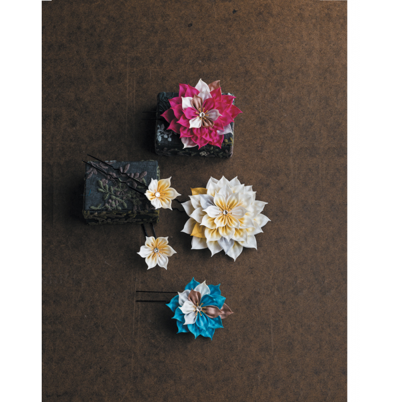 Accessoires en tsumami Livre Loisirs créatifs