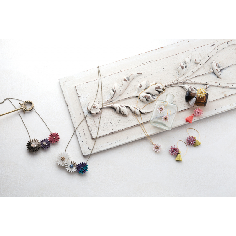 Accessoires en tsumami Livre Loisirs créatifs