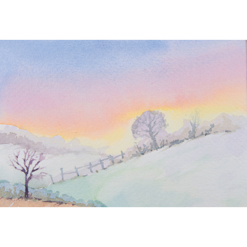 Paysages à l'aquarelle Livre Beaux-arts