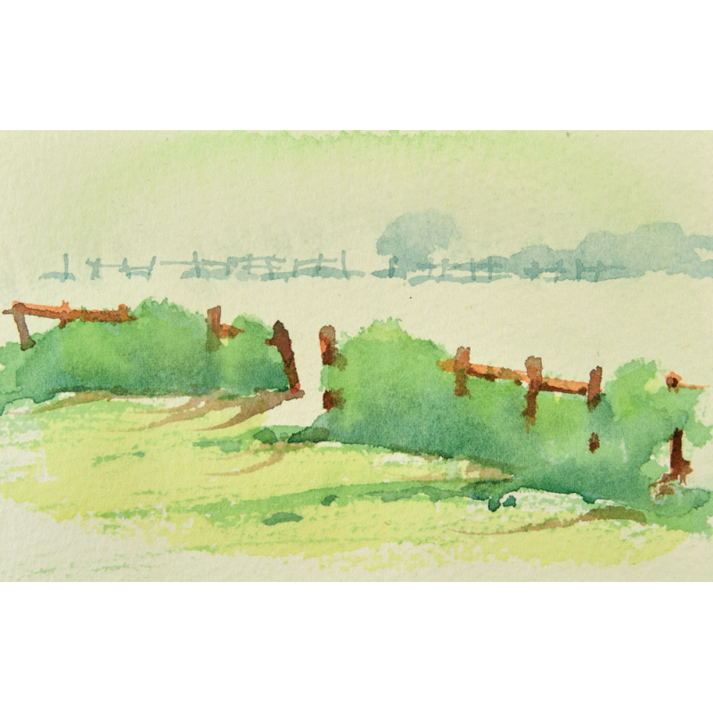 Paysages à l'aquarelle Livre Beaux-arts