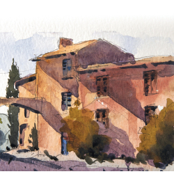 Scènes de rue à l'aquarelle  - 2