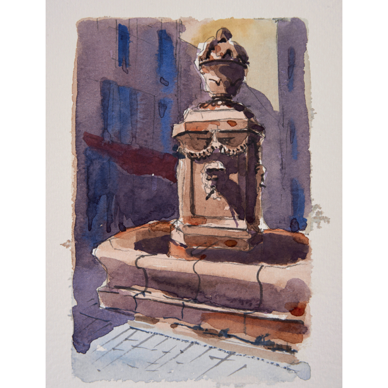 Scènes de rue à l'aquarelle  - 8