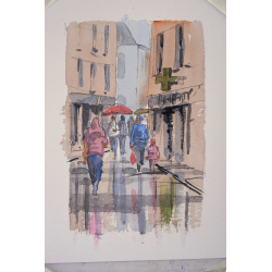 Scènes de rue à l'aquarelle  - 12