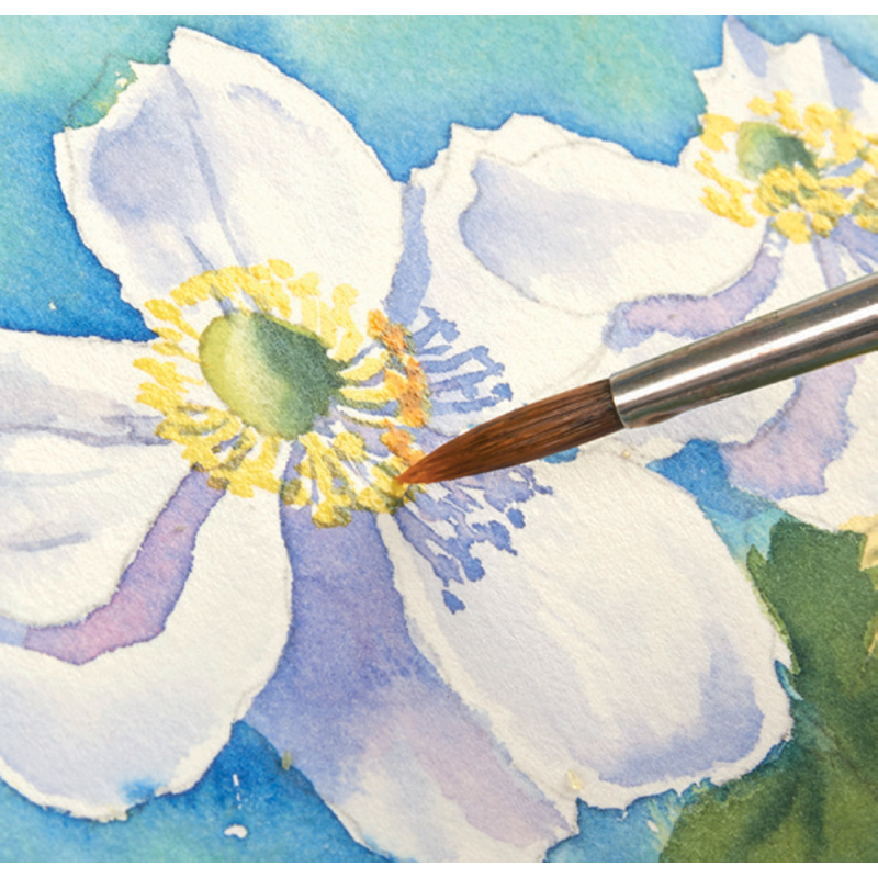 Peinture florale à l'aquarelle  - 4