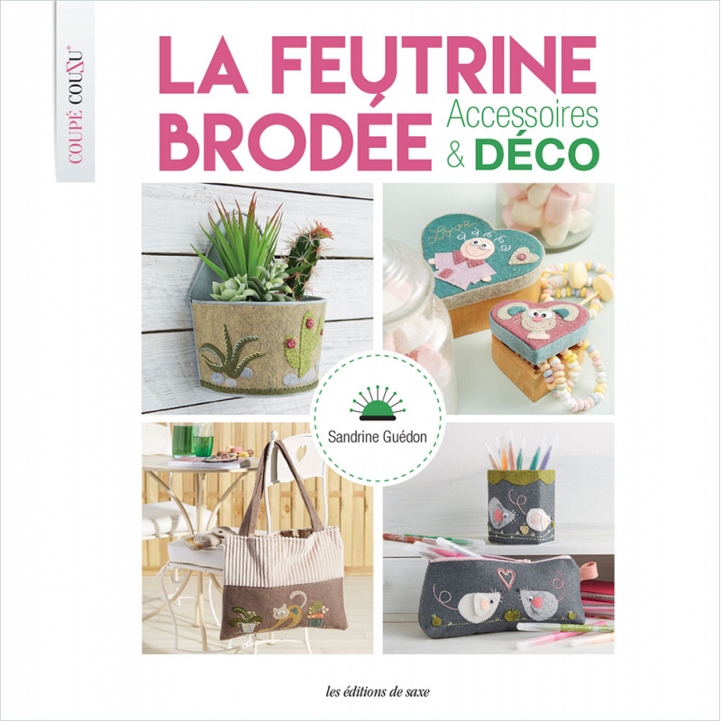 La feutrine brodée Livre Couture