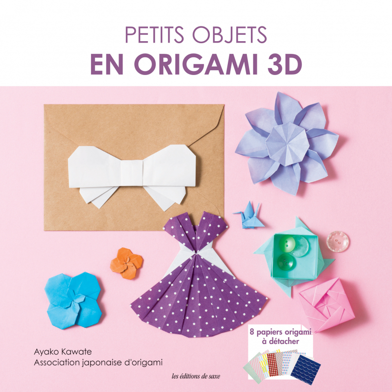 Petits objets en origami 3D  - 1