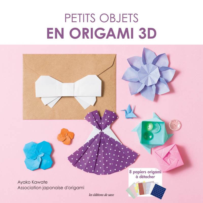 Petits objets en origami 3D Livre Loisirs créatifs