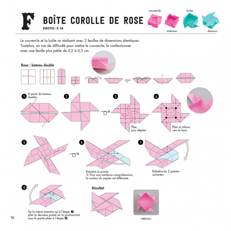 Petits objets en origami 3D  - 11