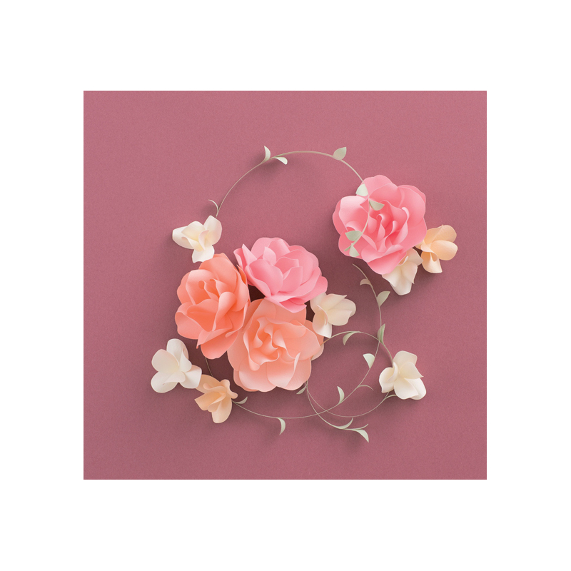 Fleurs en kirigami 3D Livre Loisirs créatifs