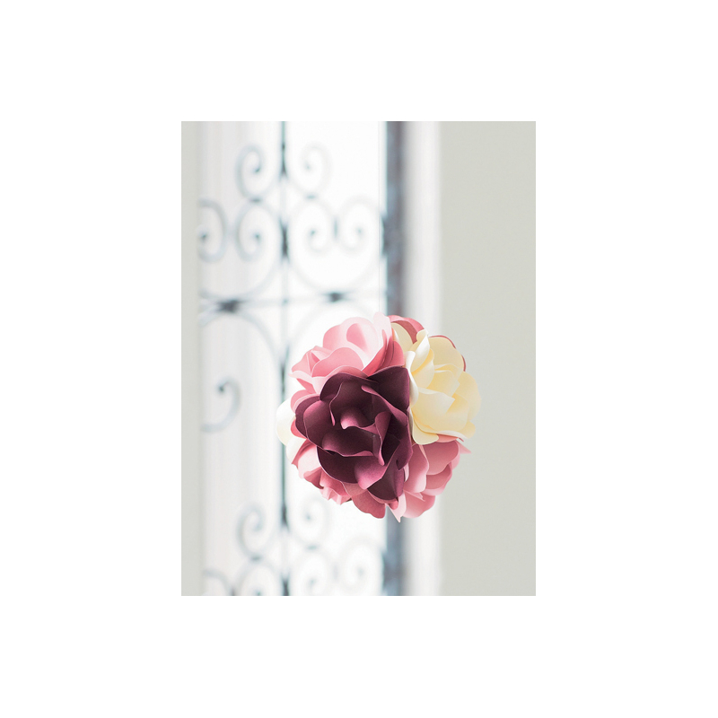 Fleurs en kirigami 3D Livre Loisirs créatifs