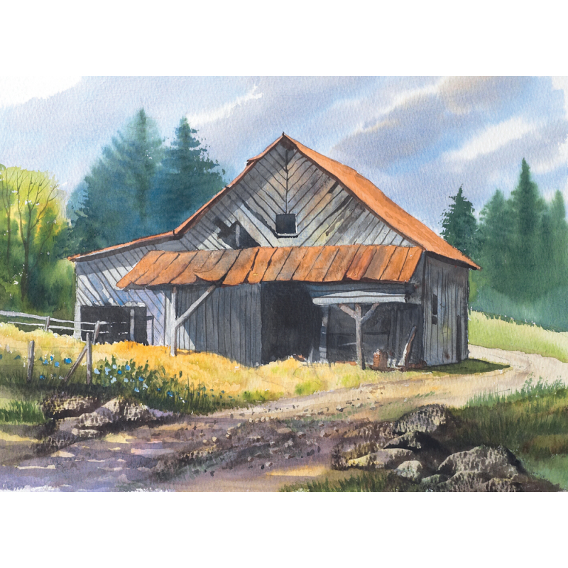 Peindre les granges Livre Beaux-arts