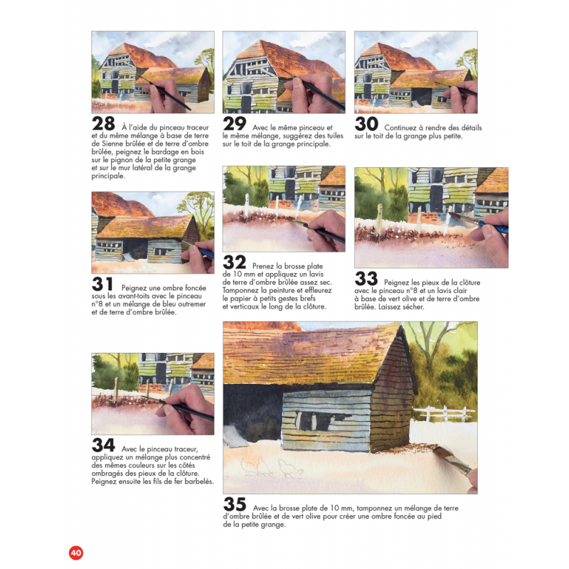 Peindre les granges Livre Beaux-arts