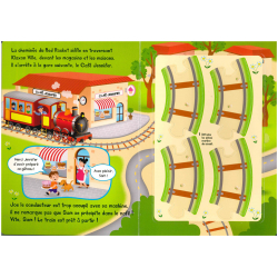 Le train - Une aventure à construire Livre Loisirs créatifs