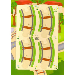Le train - Une aventure à construire Livre Loisirs créatifs