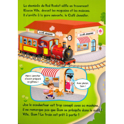 Le train - Une aventure à construire Livre Loisirs créatifs